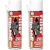 2 x Cans Of The Original Gorilla Filler Weatherproof expanding foam 500ml Each