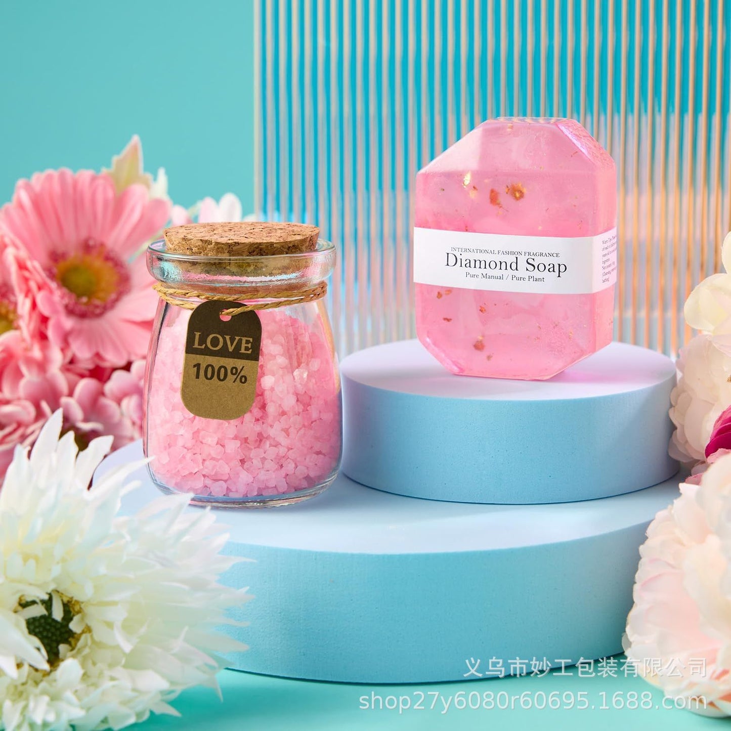Pink Series Gift Set Spa Gift Basket Set Mother's Day Girlfriend Creative Souvenir Gift Box
