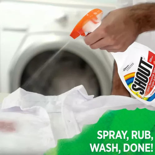 Shout Laundry Stain Remover Liquid 500ml x 3