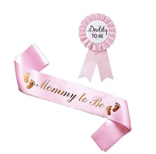 Mummy to Be Sash and Tiara Headband Set, Rhinestone Tiara Crown Headband Mummy S
