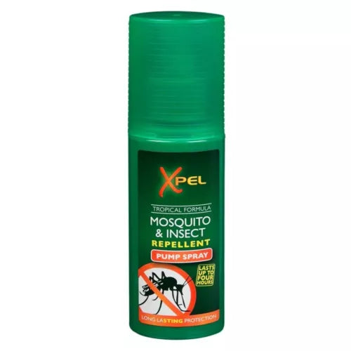 Xpel Tropical Formula Mosquito and Insect Repellent Pump Spray 70ml x 3