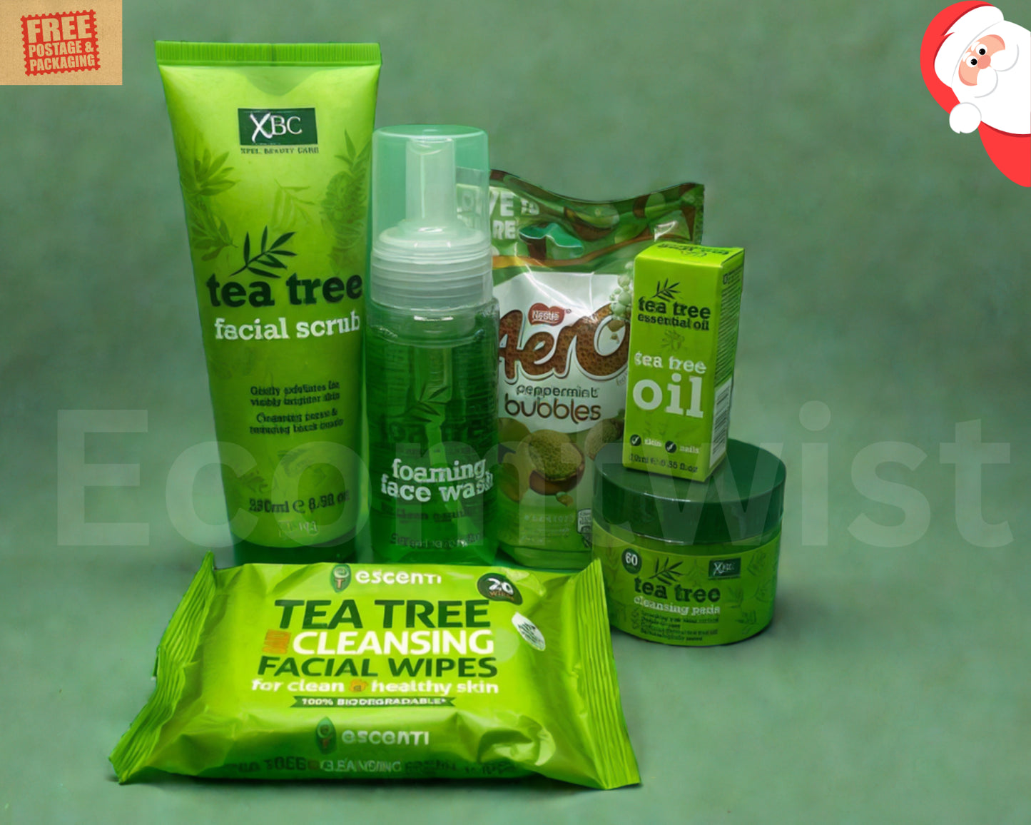 Men Tea Tree Gift Hamper Son Acne Birthday Gift Father Boyfriend Skin Care Set