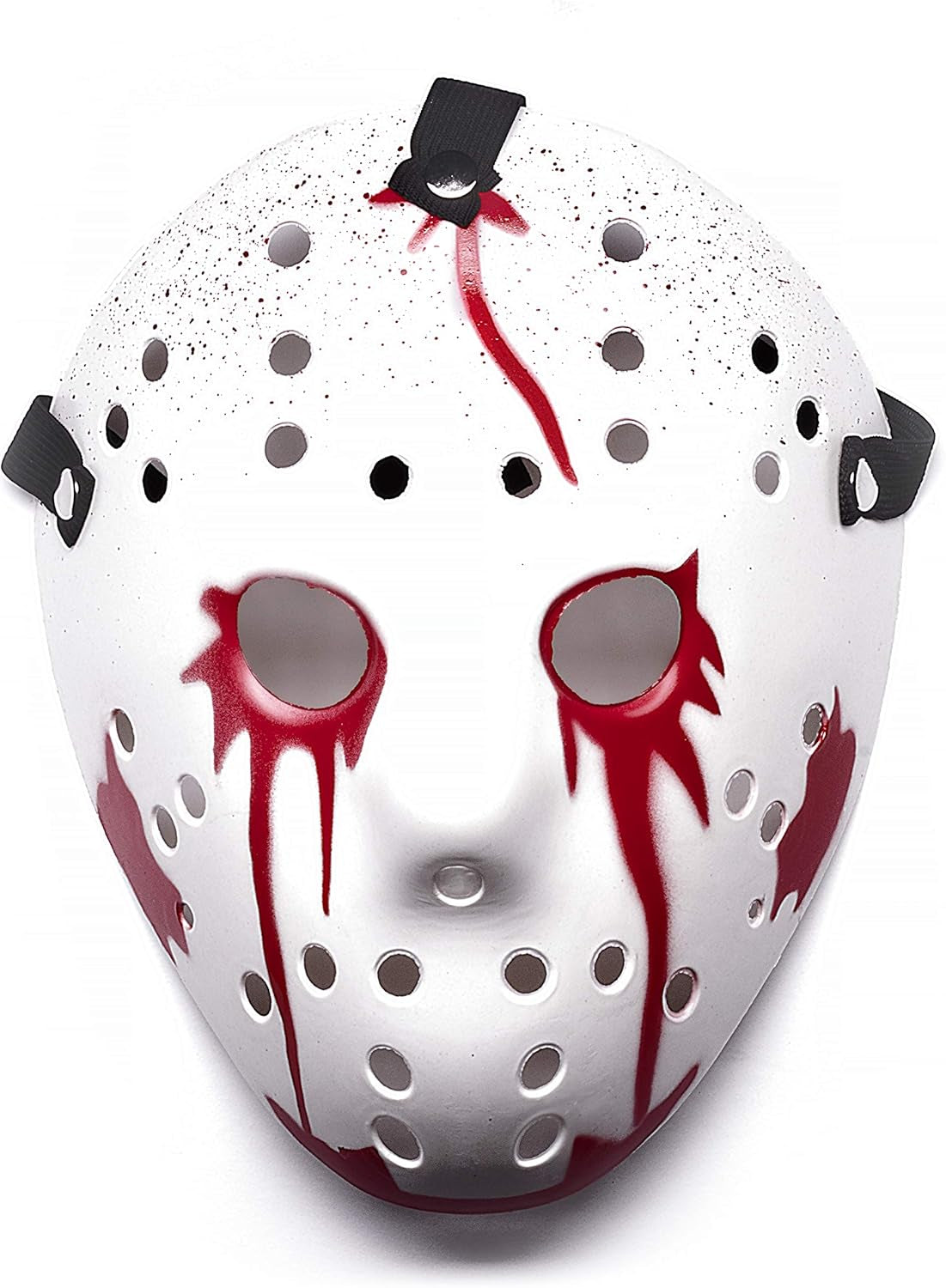 Ultra Halloween Thermoplastic Horror Hockey Mask - Fancy Dress Costume Adult - Halloween Mask for Parties and Events - Halloween Scary Killer Costume Face Mask