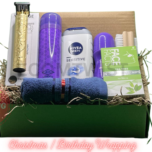 Nivea Sensitive Men'S Birthday Pamper Hamper Gift Set Box for Him Christmas Gift