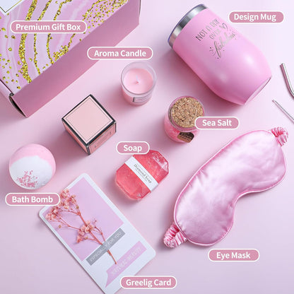 Pink Series Gift Set Spa Gift Basket Set Mother's Day Girlfriend Creative Souvenir Gift Box