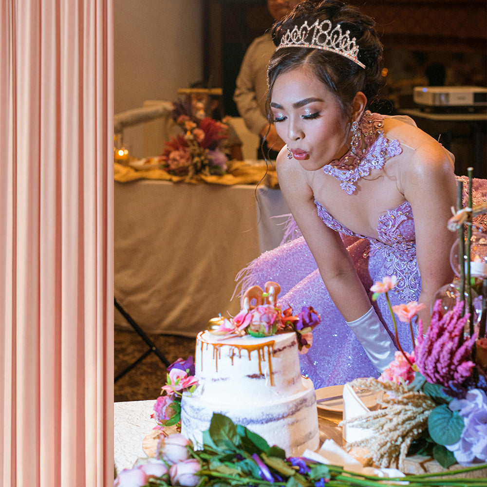 Ecomtwist 18th Birthday Sash & Tiara Set - Elegant Rose Gold Glitter Sash with It's my 18th Birthday Text and Sparkling Rhinestone Tiara - Celebrating Her Milestone 18th birthday gifts for girls