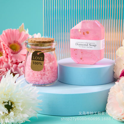 Pink Series Gift Set Spa Gift Basket Set Mother's Day Girlfriend Creative Souvenir Gift Box