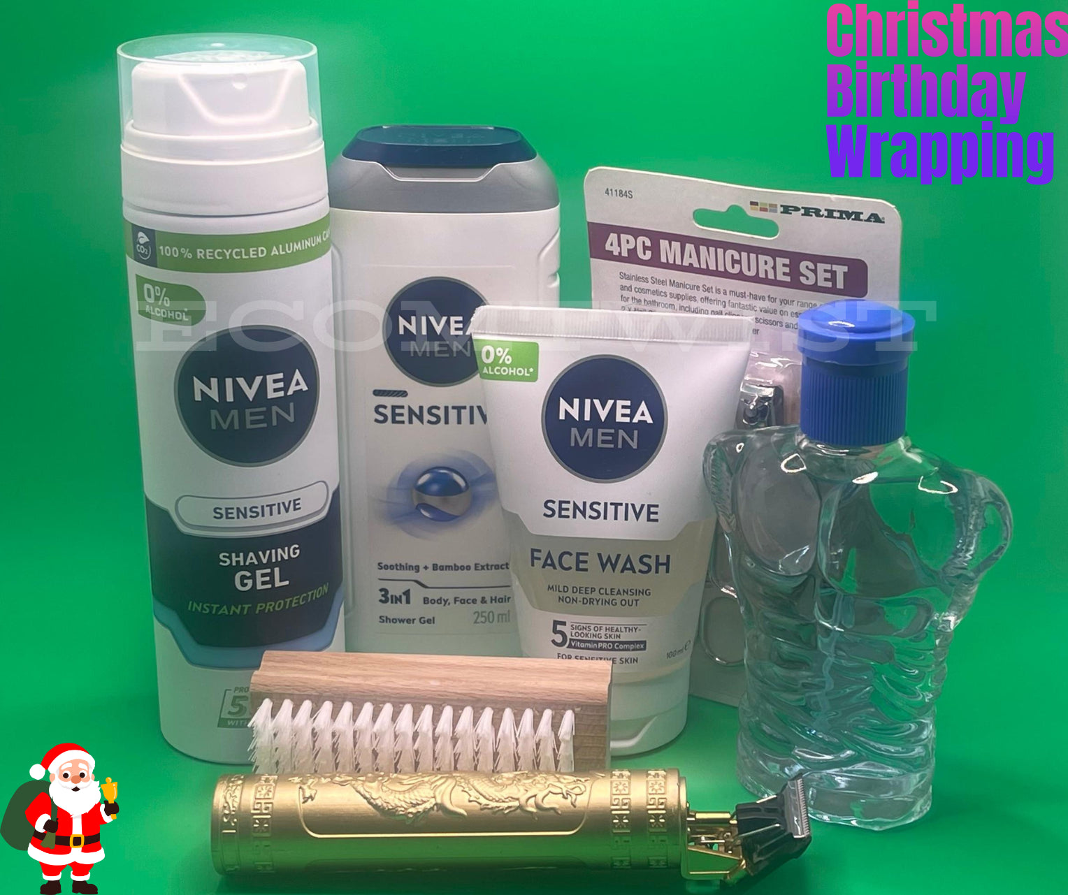 Nivea Men Sensitive Skin Gift Hamper Father Birthday Husband Christmas Basket