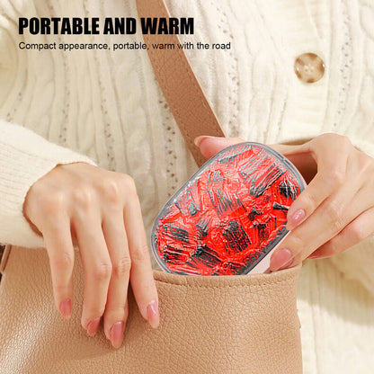 Hand Warmers Rechargeable 3 Levels Electric Portable Pocket Heater & Power Bank