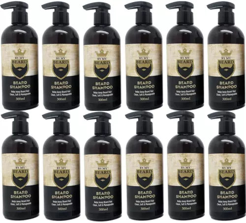 By My Beard Shampoo Clean Fresh Mens 300ml x 12