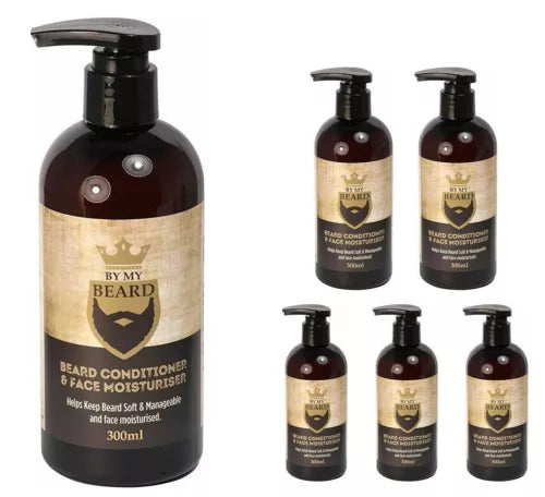 By My Beard Beard Conditioner & Face Moisturizer 300ml x 6