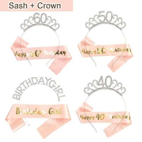 Mummy to Be Sash and Tiara Headband Set, Rhinestone Tiara Crown Headband Mummy S