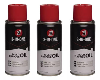3-in-1 original Multi-Purpose Oil Spray Aerosol 100ml x 3